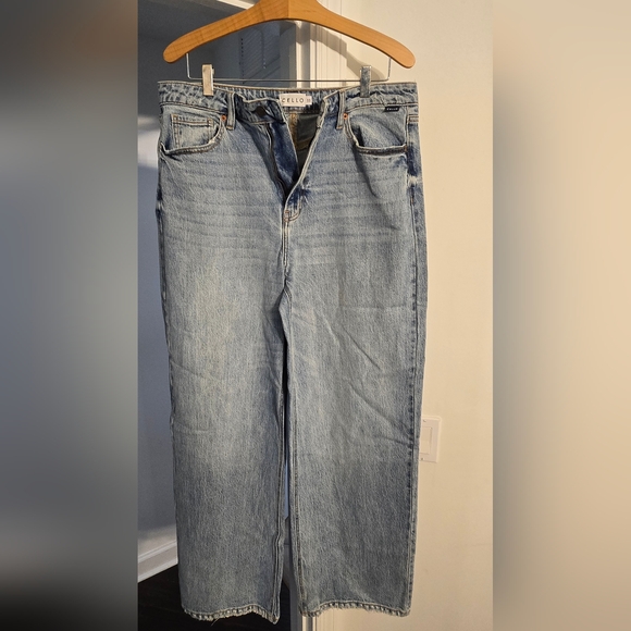 Baggy womens Cello Blue Denim Jeans Size 11 - Picture 8 of 11